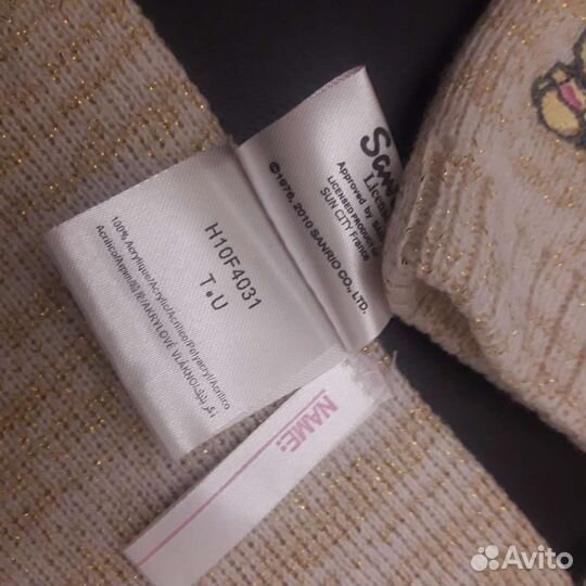 Шапка+шарф для девочк hello kitti,Р.50нов.оригинал