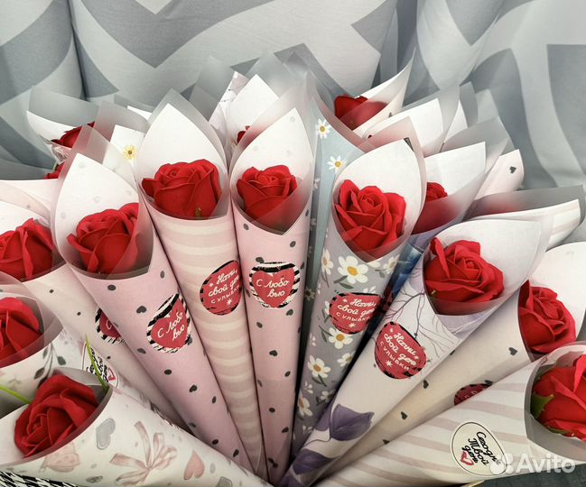 Мыльные розы