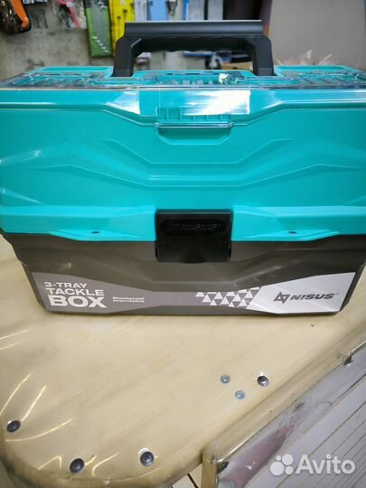 Ящик для снастей Tackle Box Nisus трехполочный