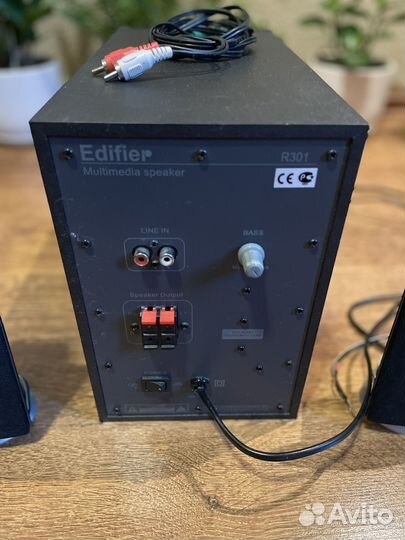 Колонки для компьютера edifier r301 2.1