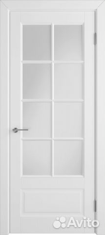 Межкомнатная дверь Glanta ETT white cloud