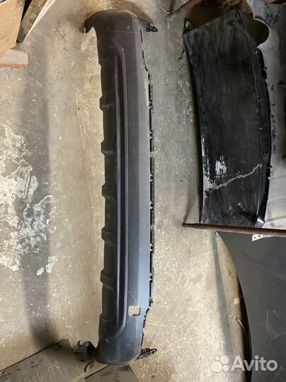 Юбка заднего бампера KIA sportage 4