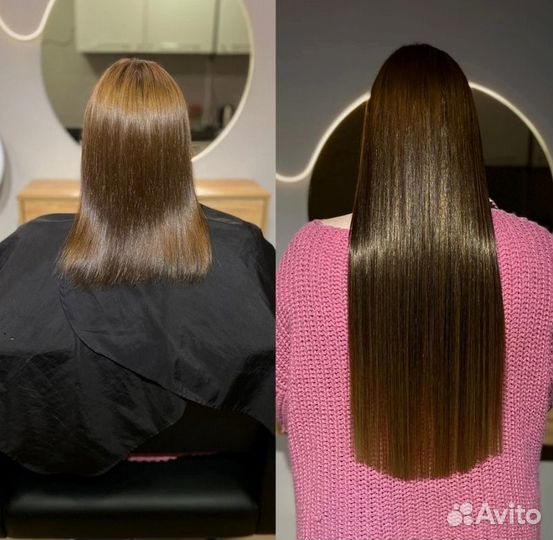 Биопротеиновые волосы наращивание