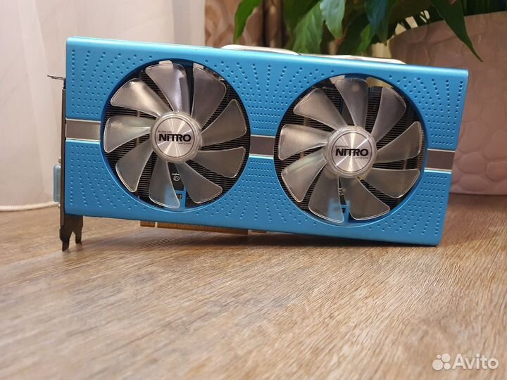 Видеокарта RX590 8gb Sapphire Nitro+