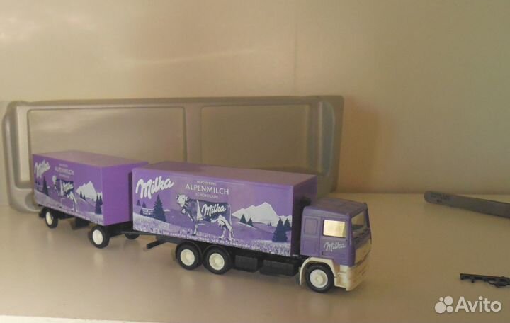 Модель volvo F12, milka, albedo 1/87