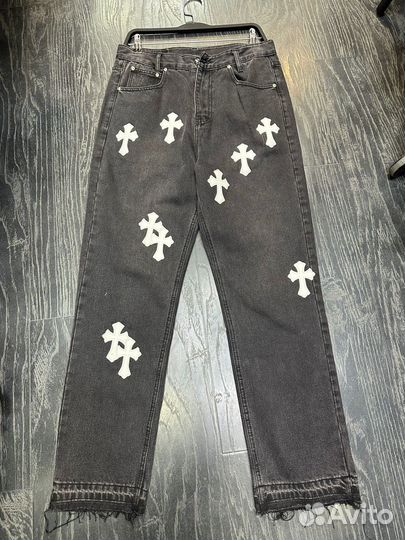 Джинсы женские Chrome Hearts