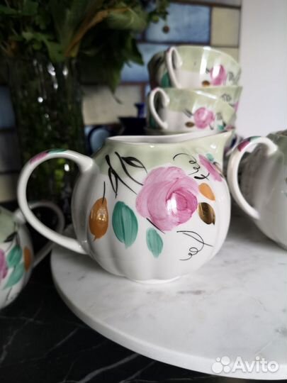 Сервиз чайный Дулево пионы