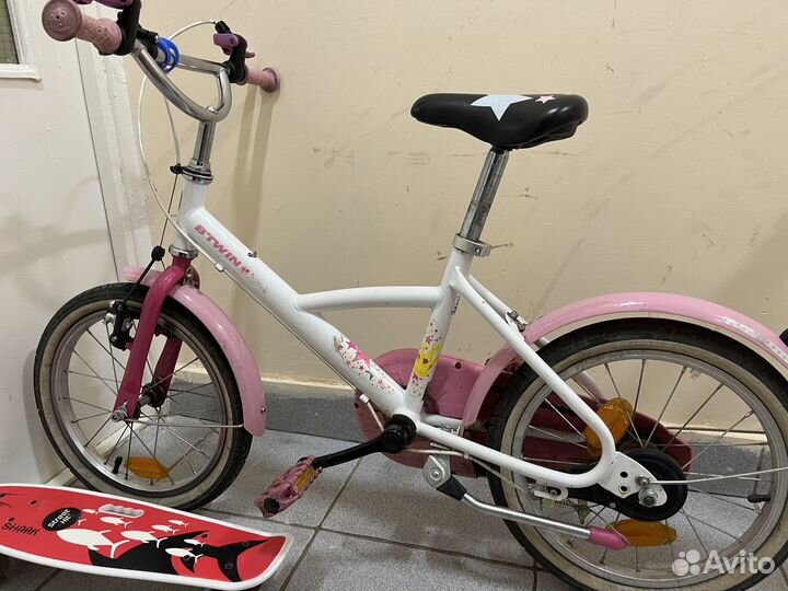 Детский велосипед btwin 16