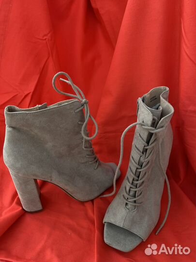 Летние ботильоны открытые пальцы