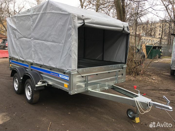 Прицеп двухосный 3.5х1.5 Кремень31