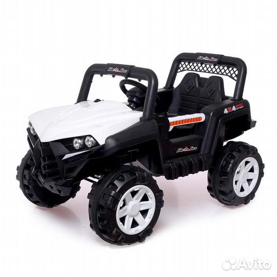 Электромобиль 'Квадроцикл', 2 мотора, цвет белый