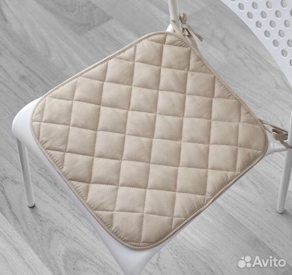 Подушка на стул икеа ситта IKEA 38/35х38см бежевый
