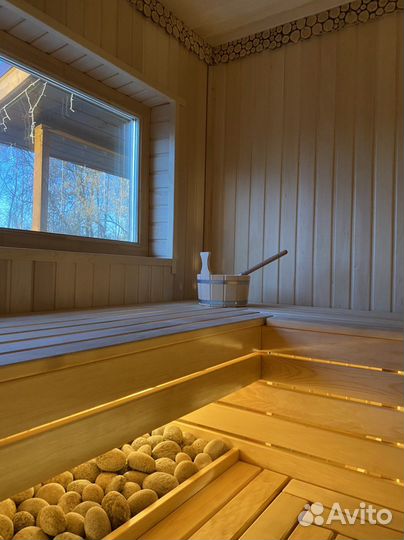 Русская баня на дровах