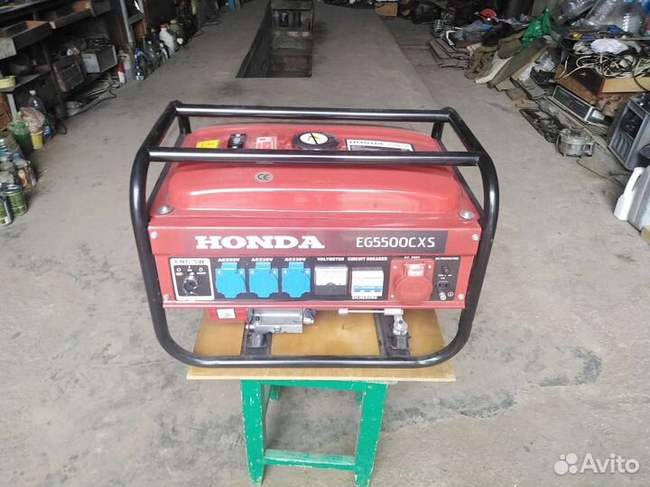 Генератор бензиновый honda eg 5500cxs