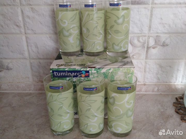 Набор стаканов на 6 персон