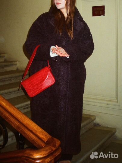 Шуба из экомеха