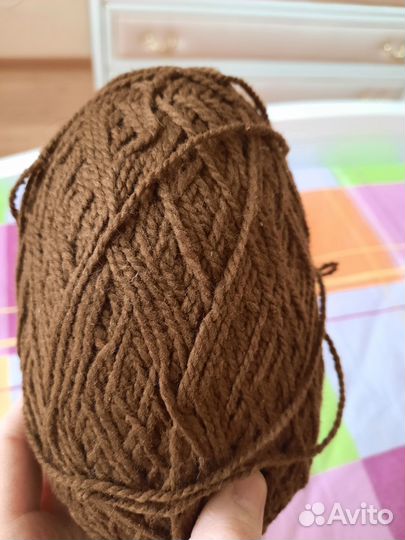 Пряжа шерсть 100