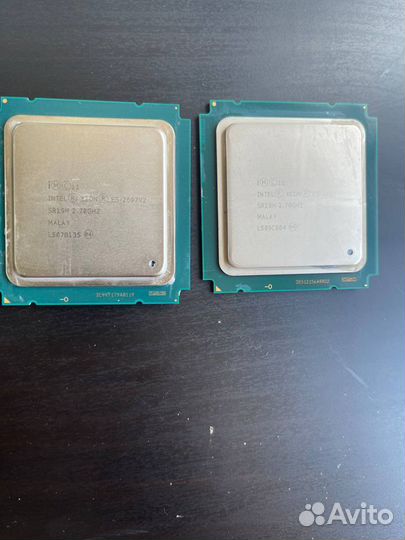 Процессоры Intel Xeon E5-2697v2 - 2 шт