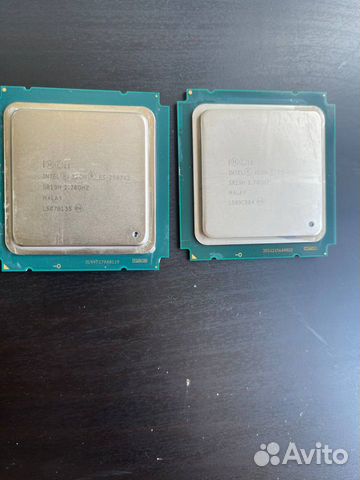 Процессоры Intel Xeon E5-2697v2 - 2 шт