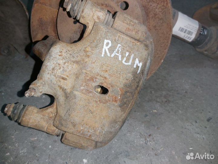 Суппорт тормозной Toyota Raum EXZ10 5E-FE