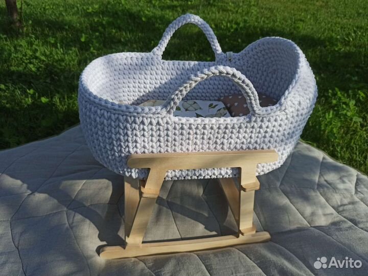 Люлька для куклы, кукольная люлька 40см, подарок
