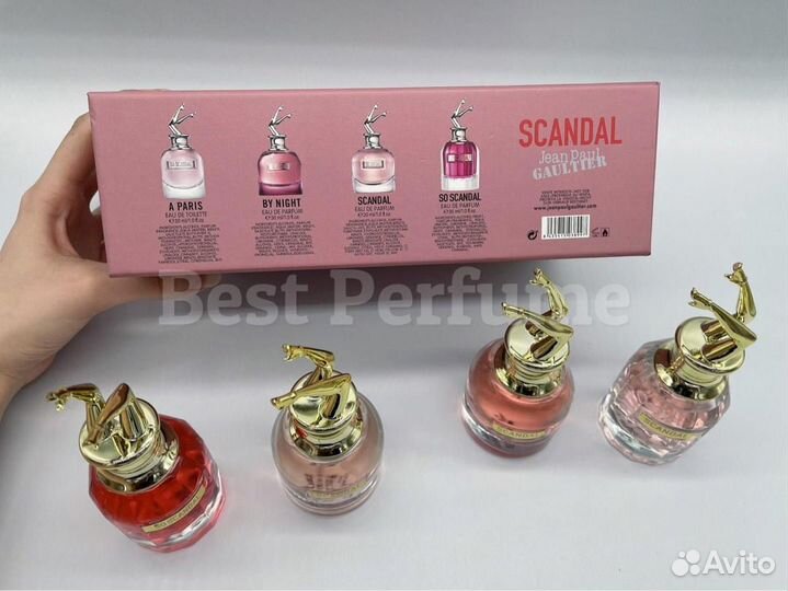Jean Paul Gaultier 4x30ml Scandal, Le Male наборы