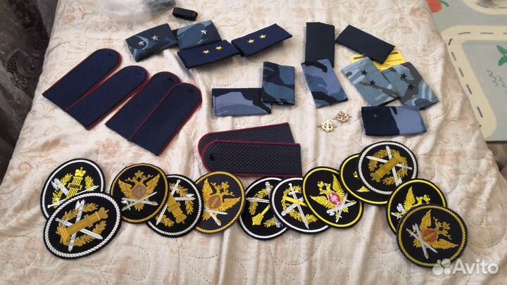 Лычки, шевроны и погоны фсин