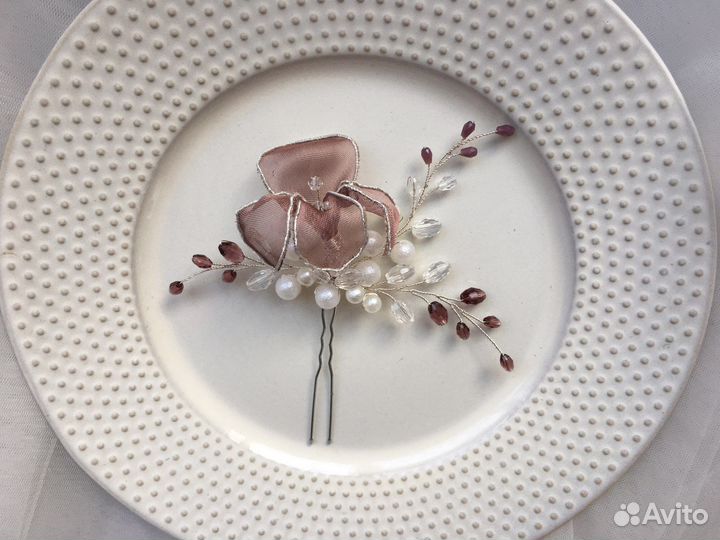 Шпилька-веточка для волос