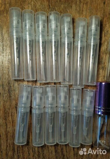 Атомайзеры. Стекло и пластик