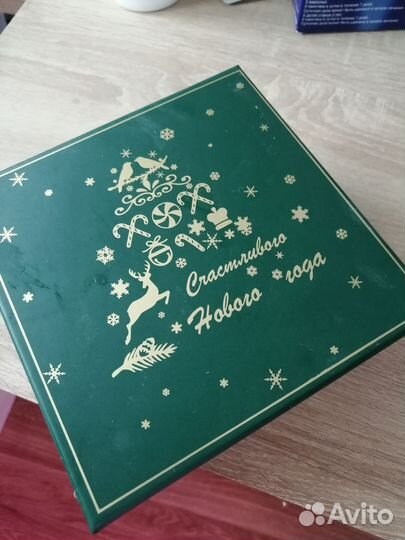 Коробка подарочная деревянная