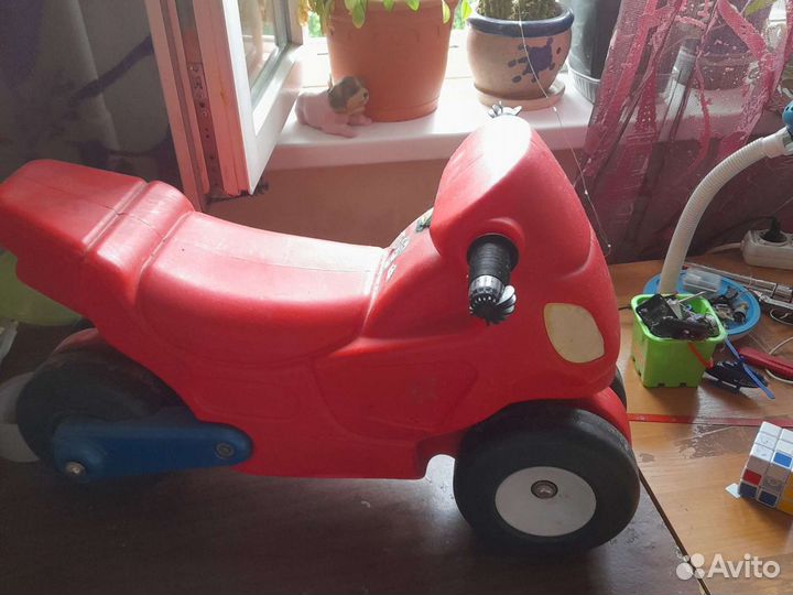 Машинка-каталка-мотоцикл(Импорт)
