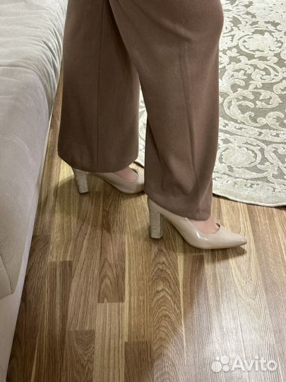 Туфли лодочки натуральная кожа 40