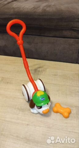 Собака каталка Chicco