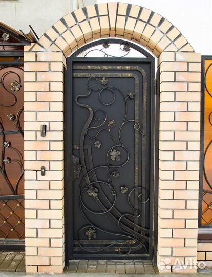 Калитка кованая на участок