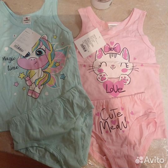 Комплект белья Happyfox Для девочек 104,98, 110