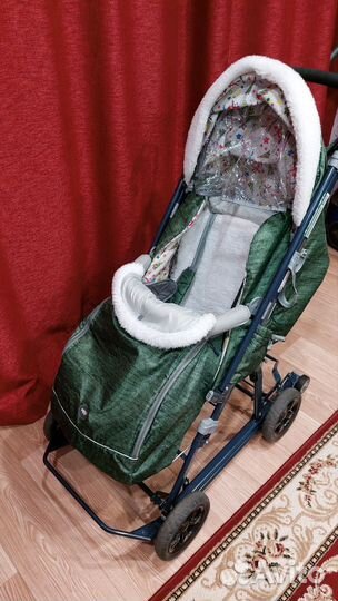 Санки коляска ника 8-1