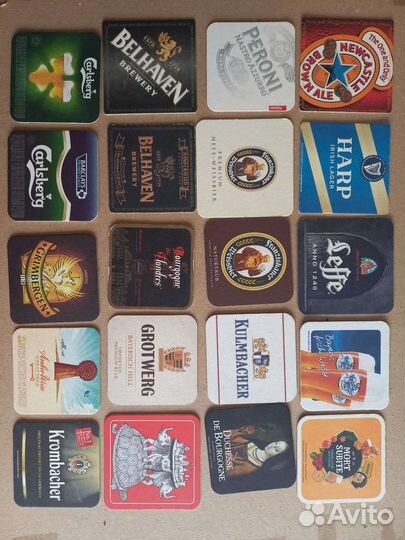 Бирдекели подставки для пива под пиво 91 шт