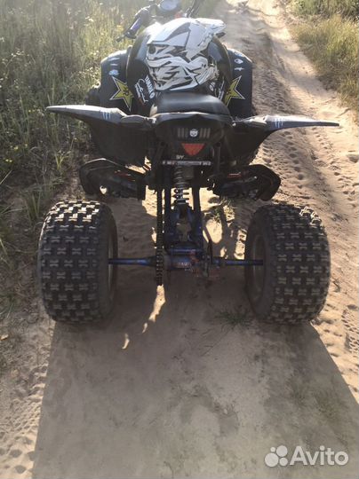 Yamaha Raptor YFM350 свап