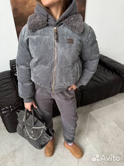 Костюм тройка с курткой miu miu