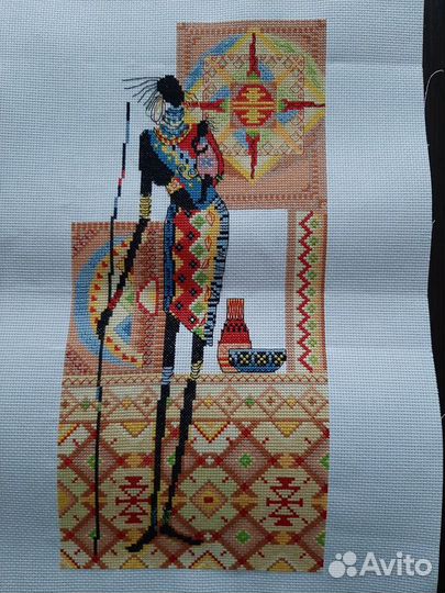 Сделано руками. Вышито крестиком