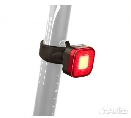 Задний USB фонарь для велосипеда author 40 lumen