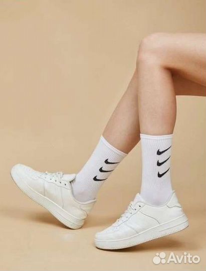 Носки Nike черного, белого цвета, 5 пар