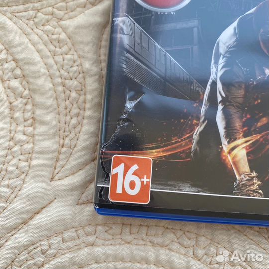 Диск с игрой Второй сын для PS4