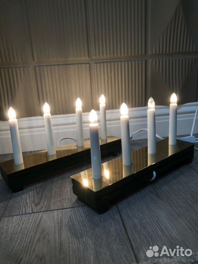 Подсвечник новогодний, горка