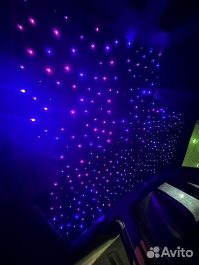 Потолок звездная небо на приору