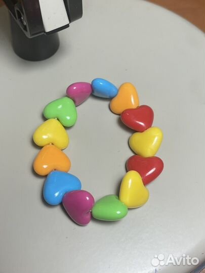 Комплект украшений бусы и браслет для ребенка