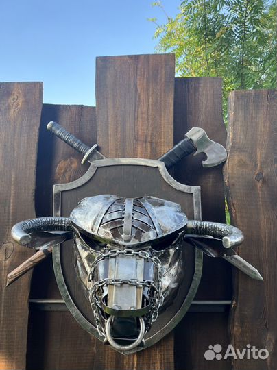 Макет головы быка