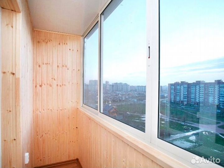 Остекление балконов квартиры / дома