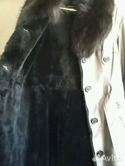 Дубленка натуральная б/у в отл. состоянии