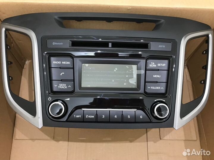 Магнитола hyundai creta 2018